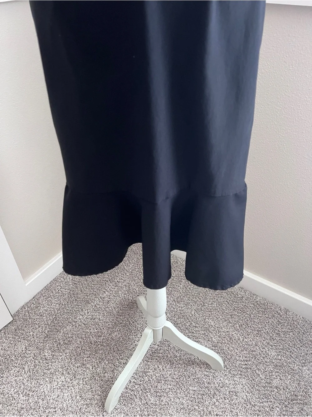 Grace Karin Vintage Black Cap Sleeve Sweetheart Neck Dress - Size Large